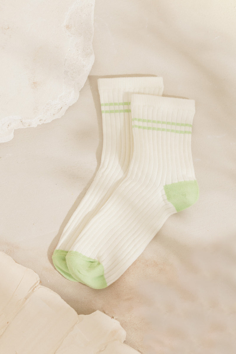 Chaussettes Netty Anis