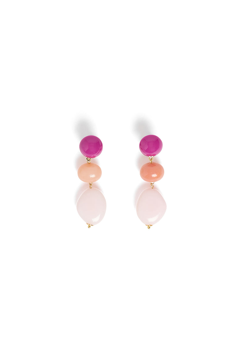 Prema Lupin/Coing/Poudre Earrings