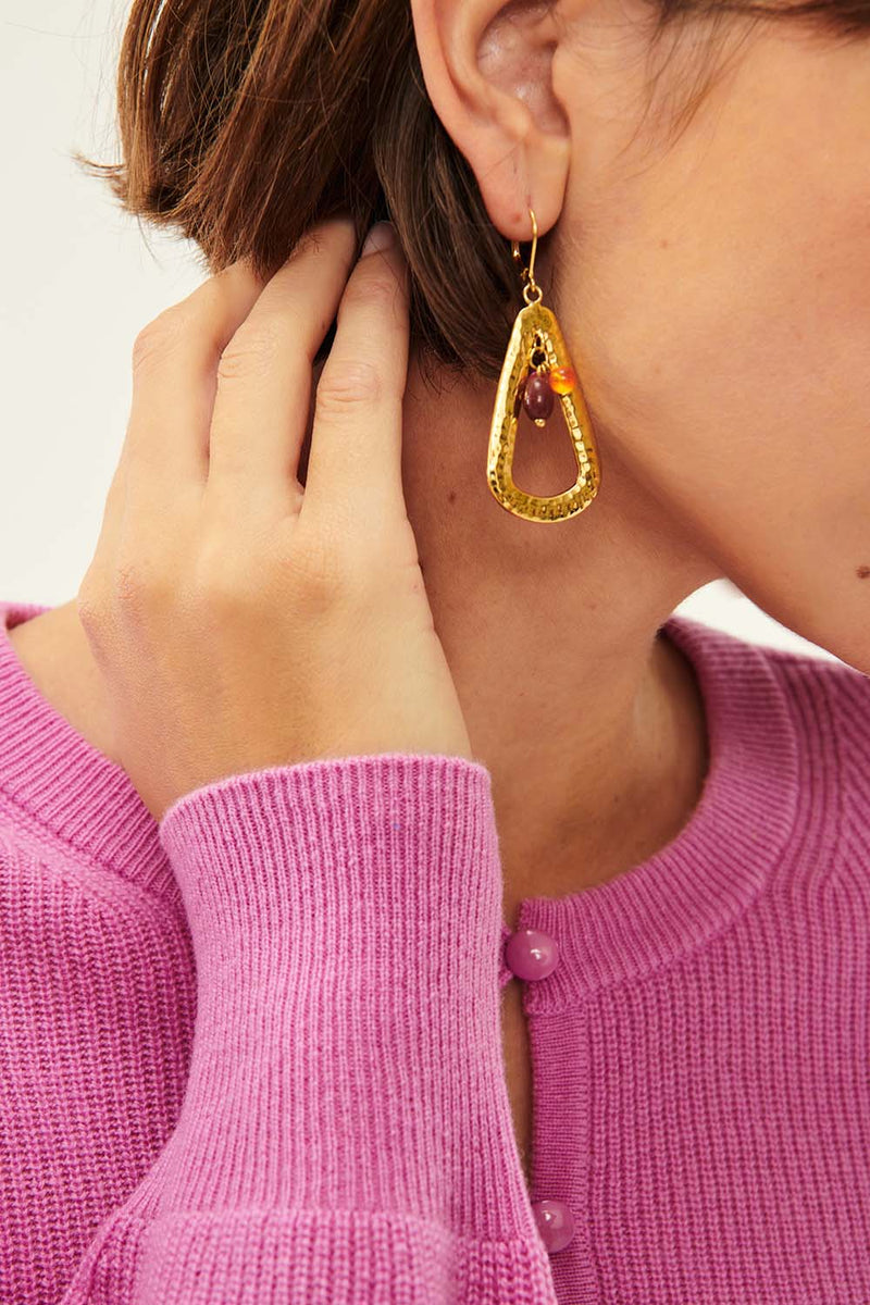 Paulin Or/Multico Earrings