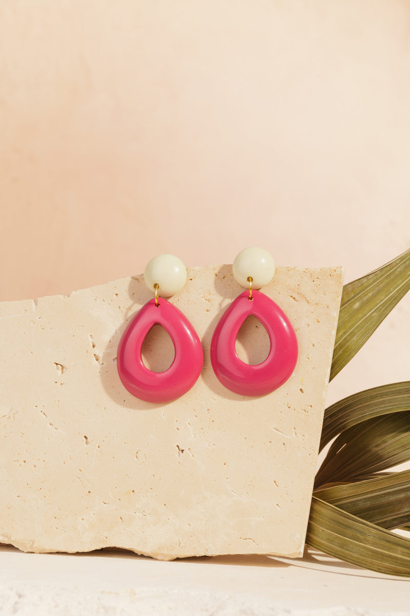 Boucles D'Oreilles Yacob Sunset/Anis