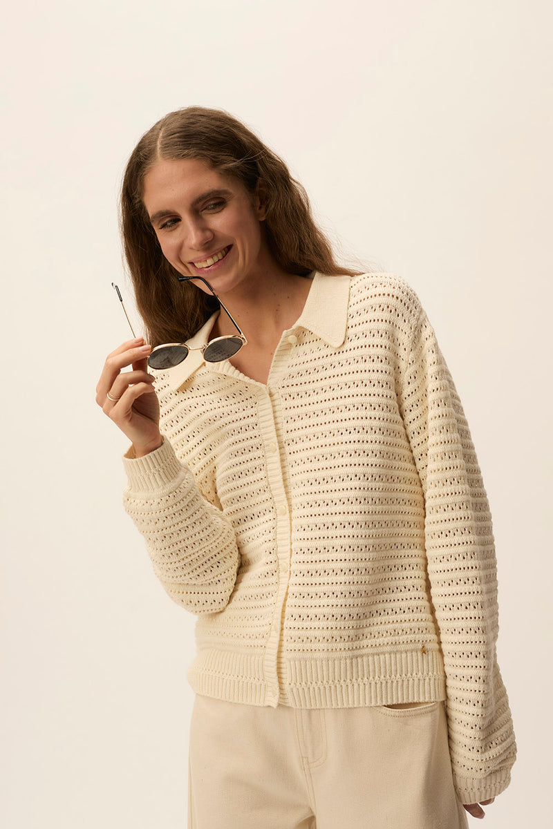 Cardigan Adrien Creme