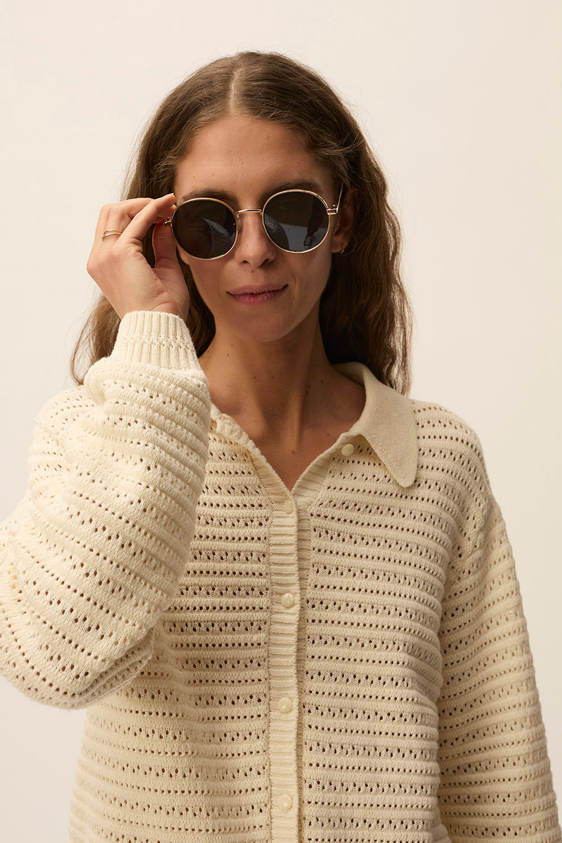 Cardigan Adrien Creme