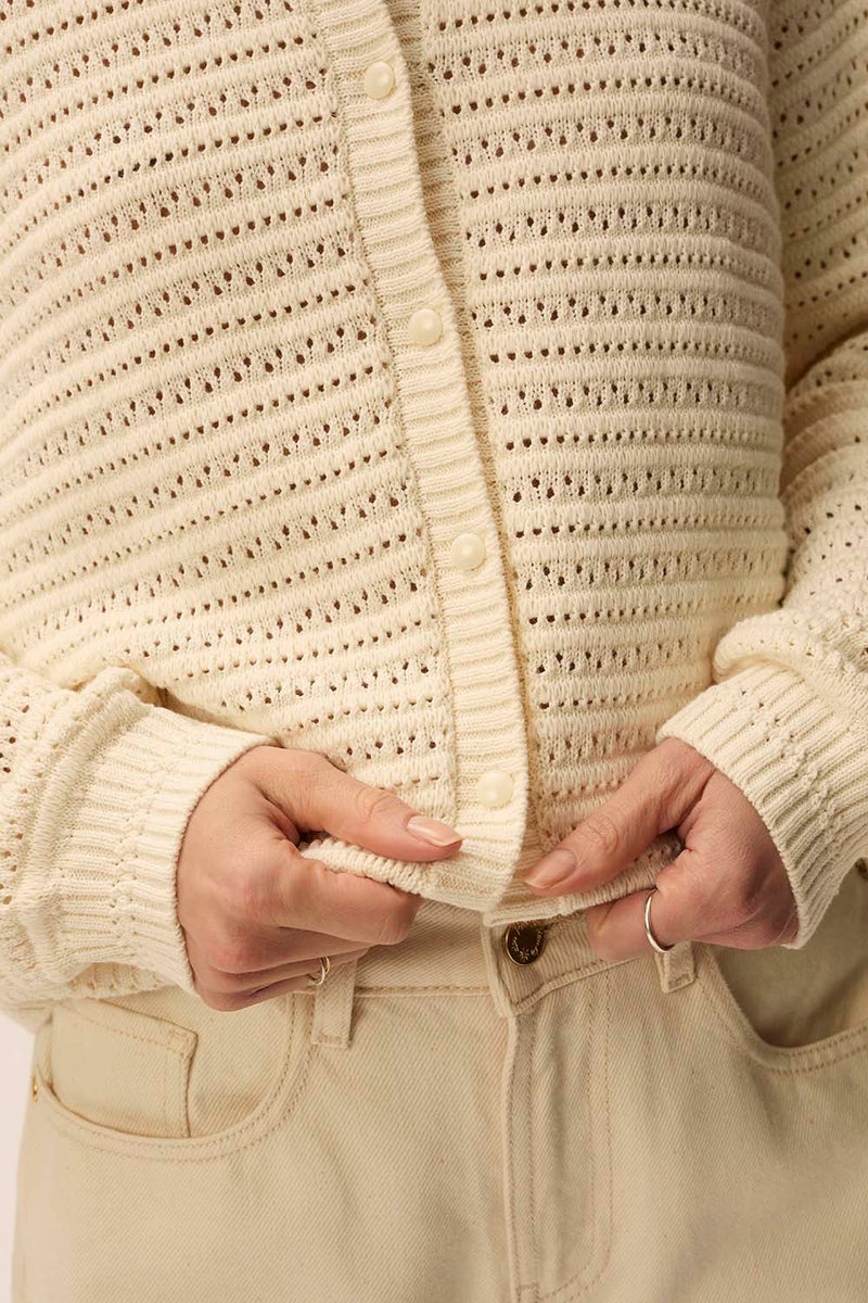 Cardigan Adrien Creme