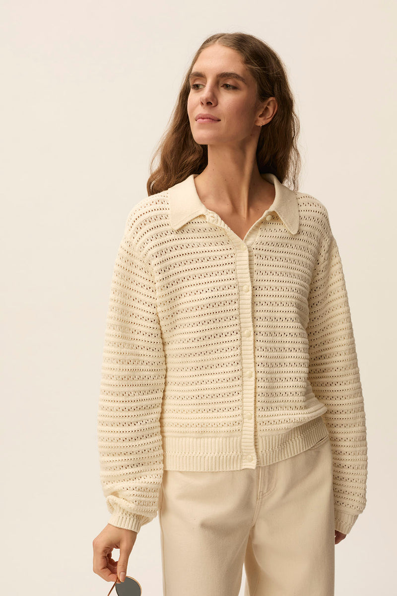 Cardigan Adrien Creme