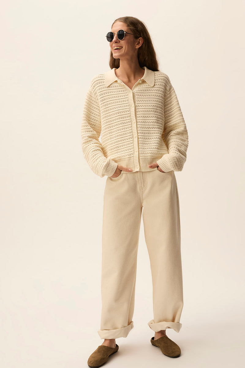 Cardigan Adrien Creme