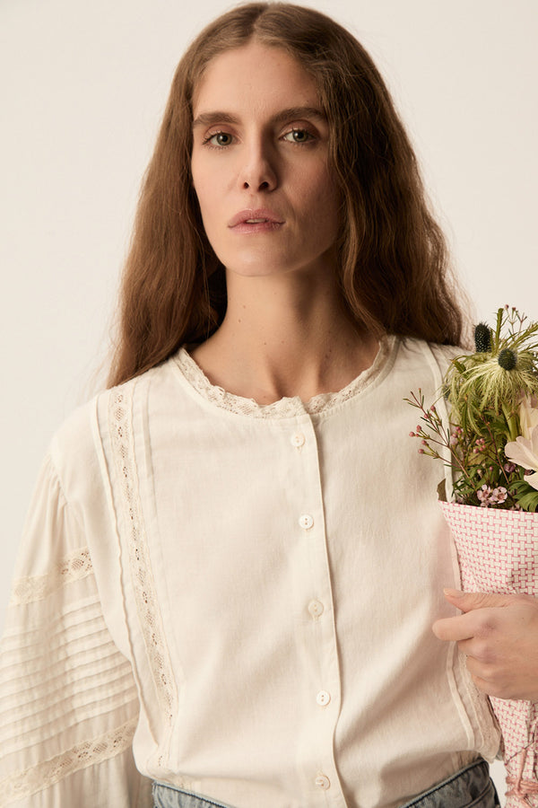 Blouse Tamia Ecru