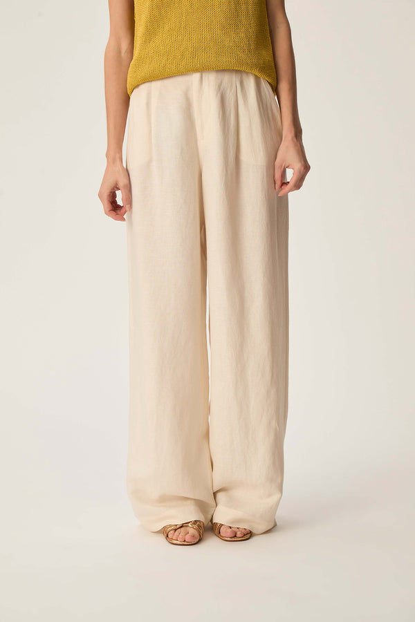 Pantalon Tahiko Creme
