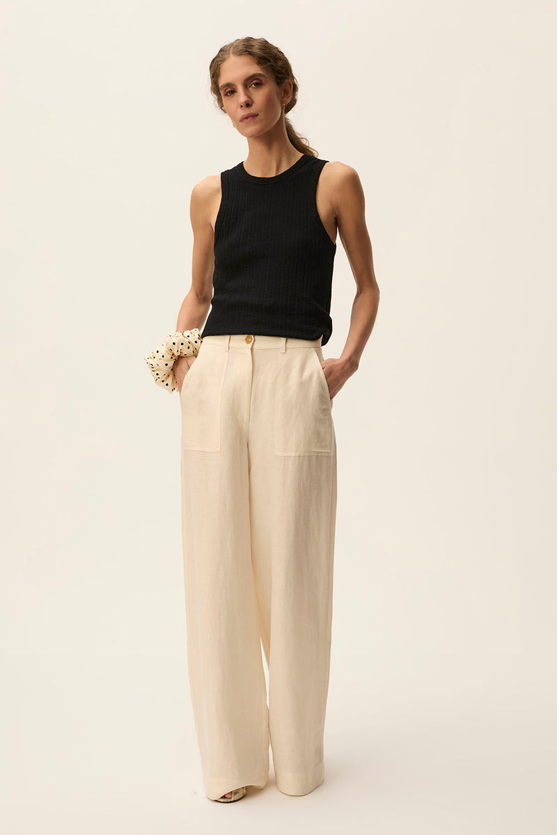 Trousers Tahoma Creme