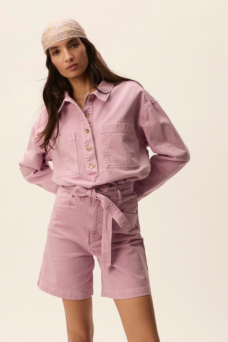 Chemise Quebec Light Orchid