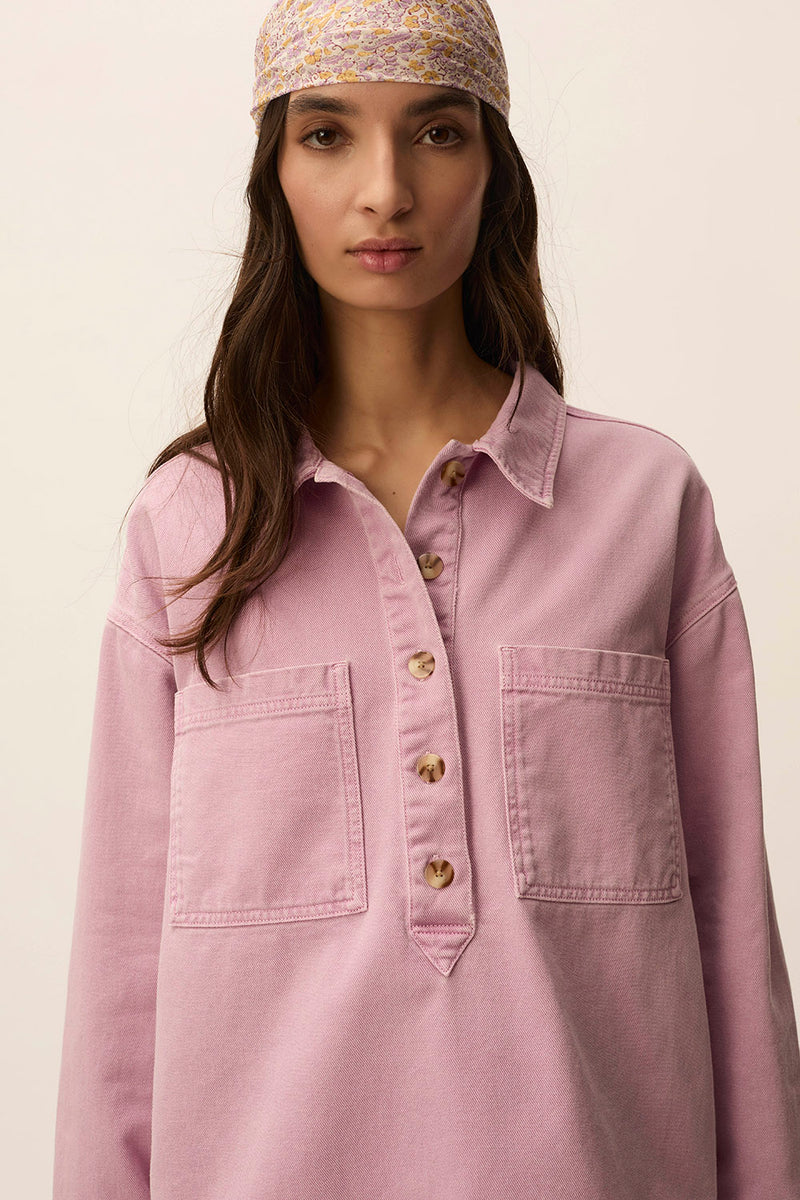 Chemise Quebec Light Orchid