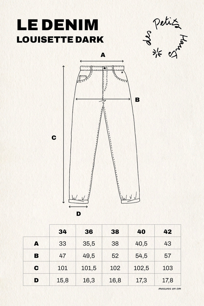 Pantalon Louisette Dark