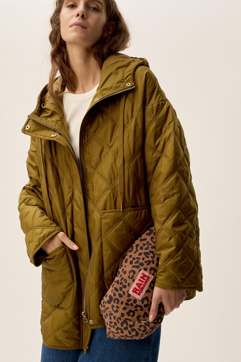 Manteau Yoko Olive