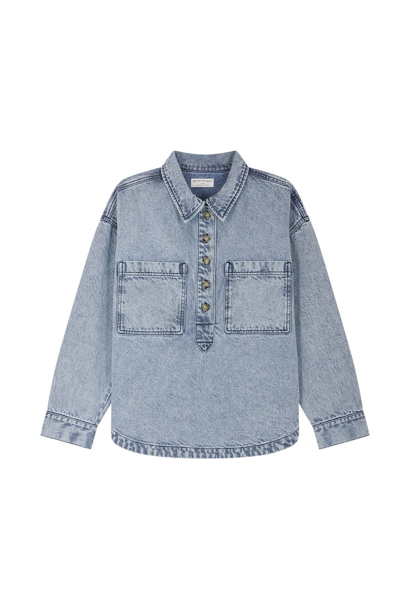 Chemise Quebec Hawai Blue