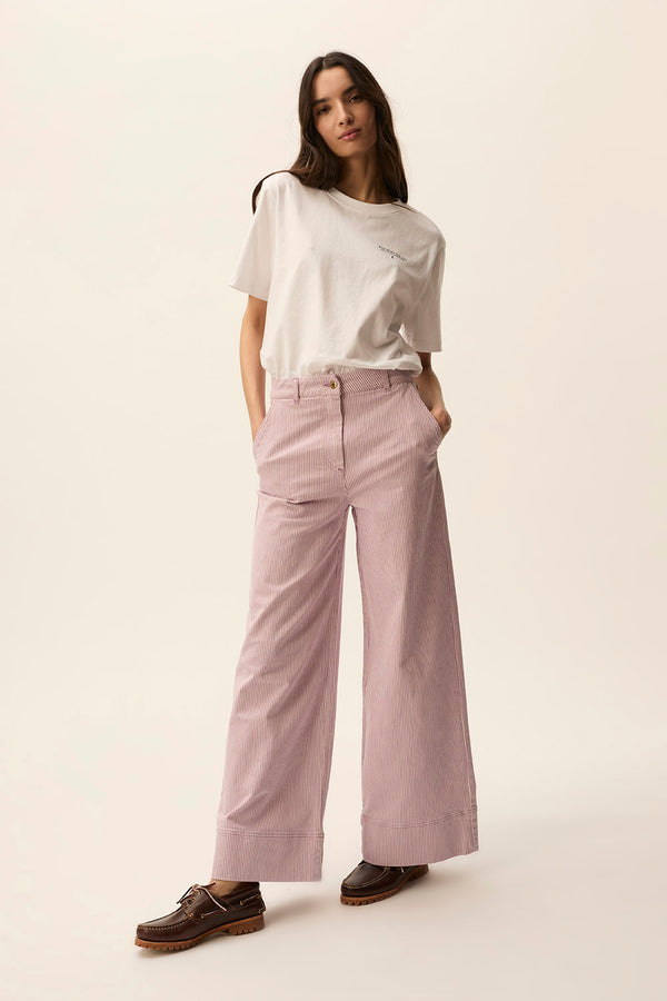 Pantalon Lara Creme/Lavande