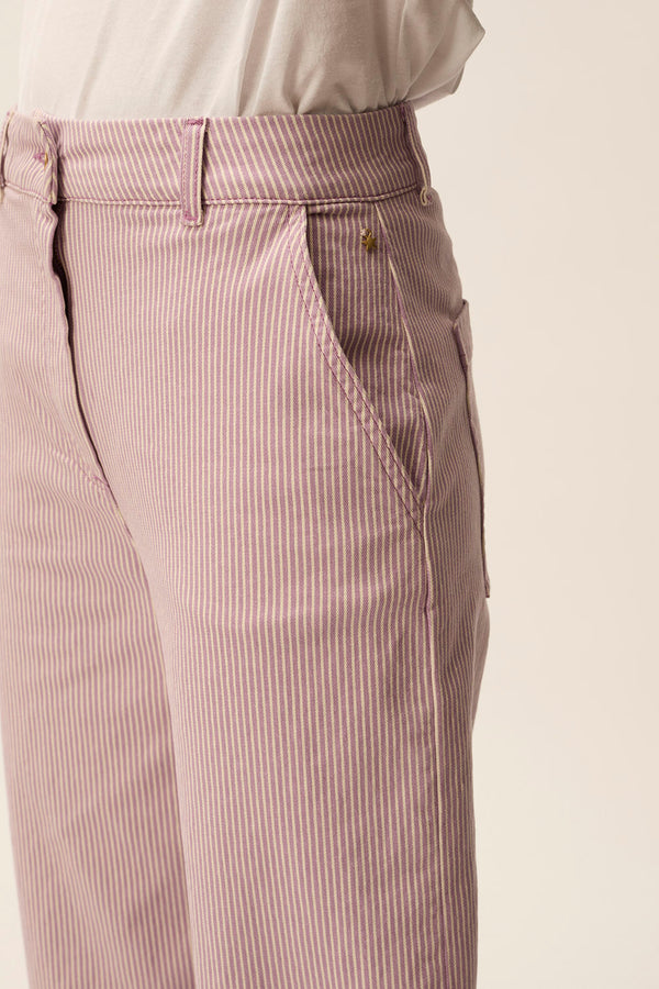 Pantalon Lara Creme/Lavande