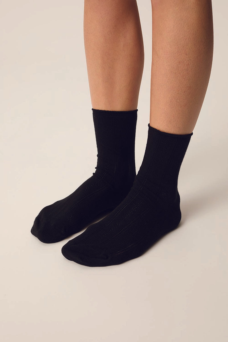 Chaussettes Marie Noir