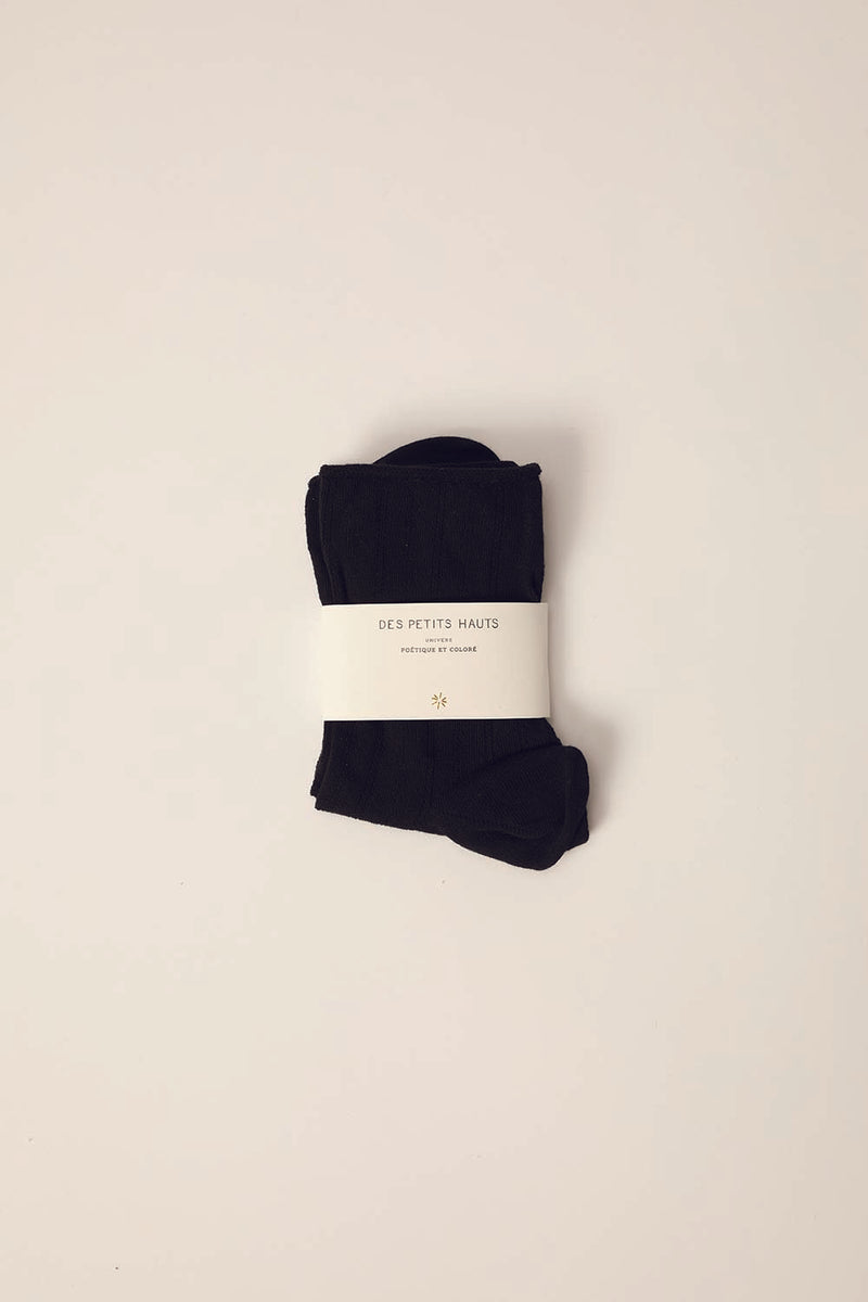 Chaussettes Marie Noir