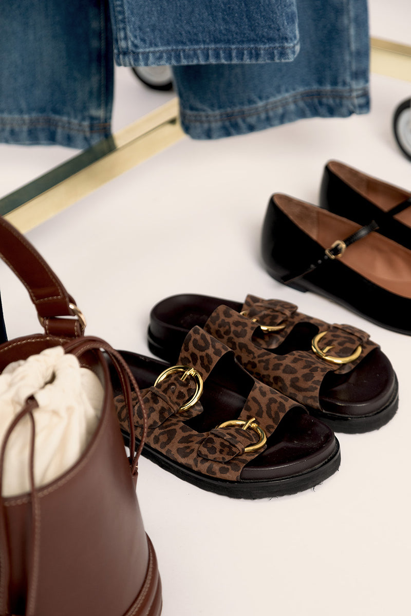 Sandals  Liviu Leopard