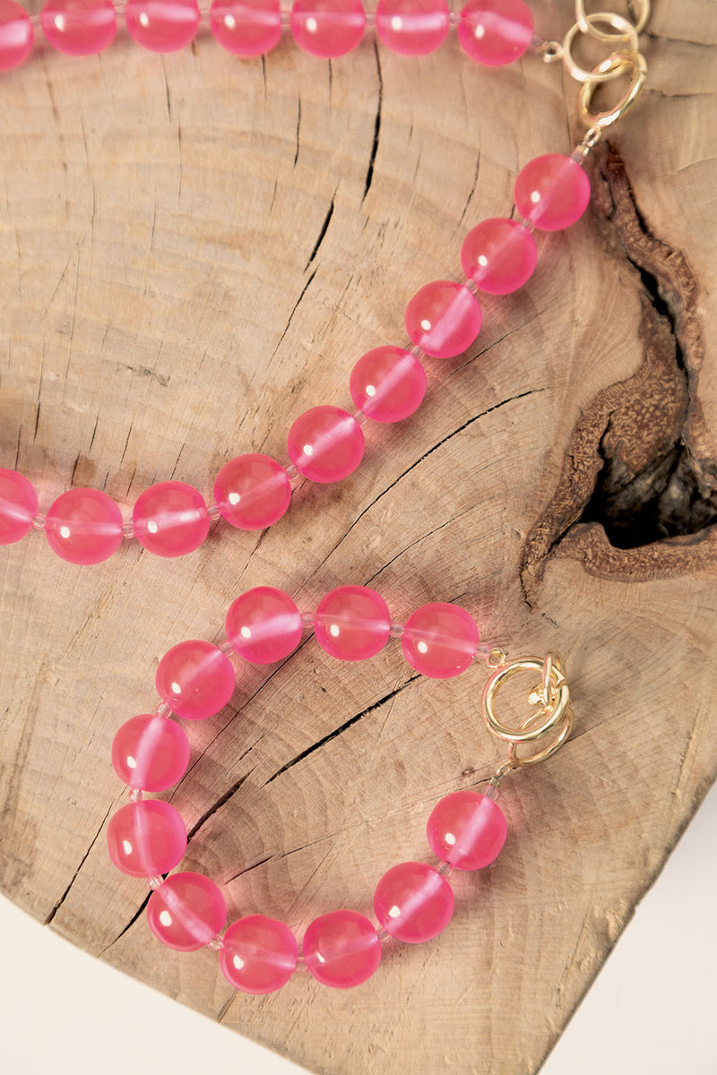 Bracelet Natalino Rose Fluo
