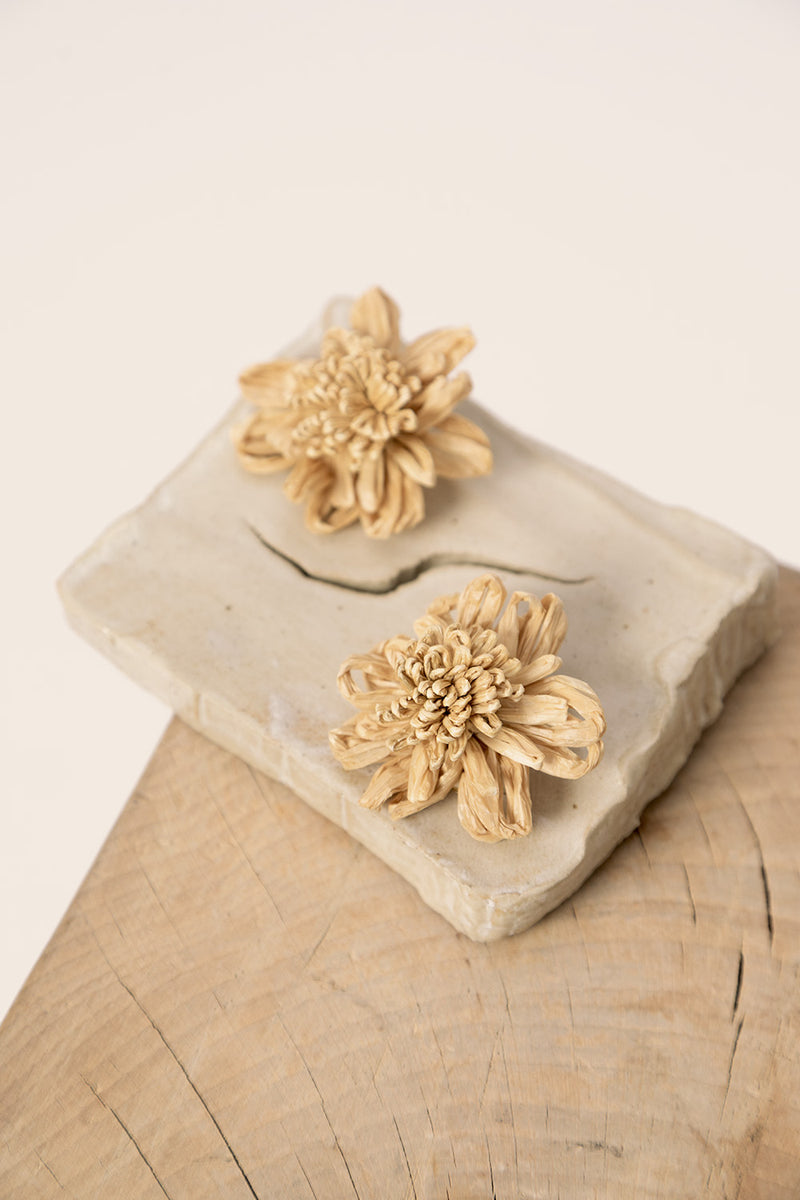 Boucles D'Oreilles Nodette Naturel