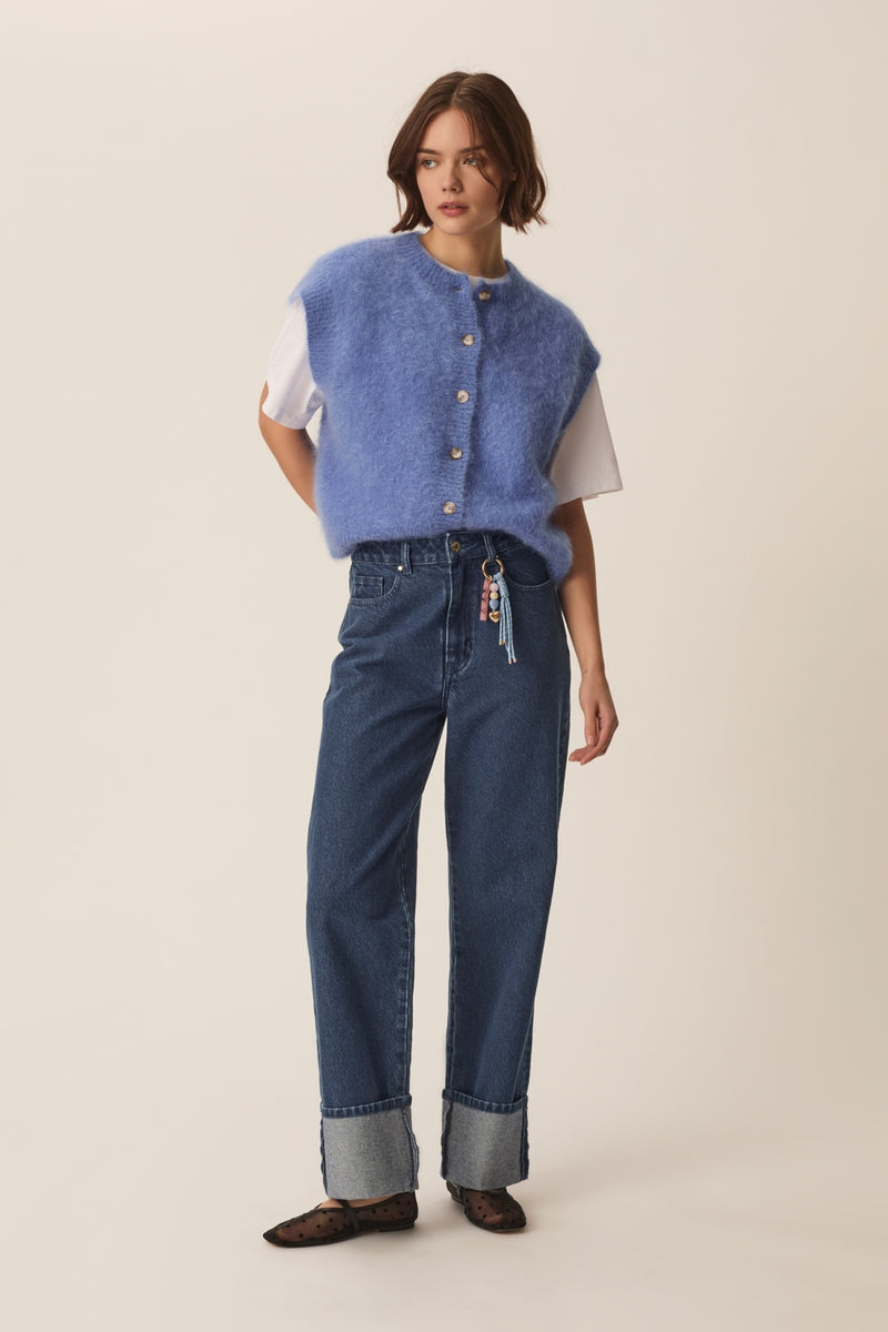 Jean Qarl Dark Indigo