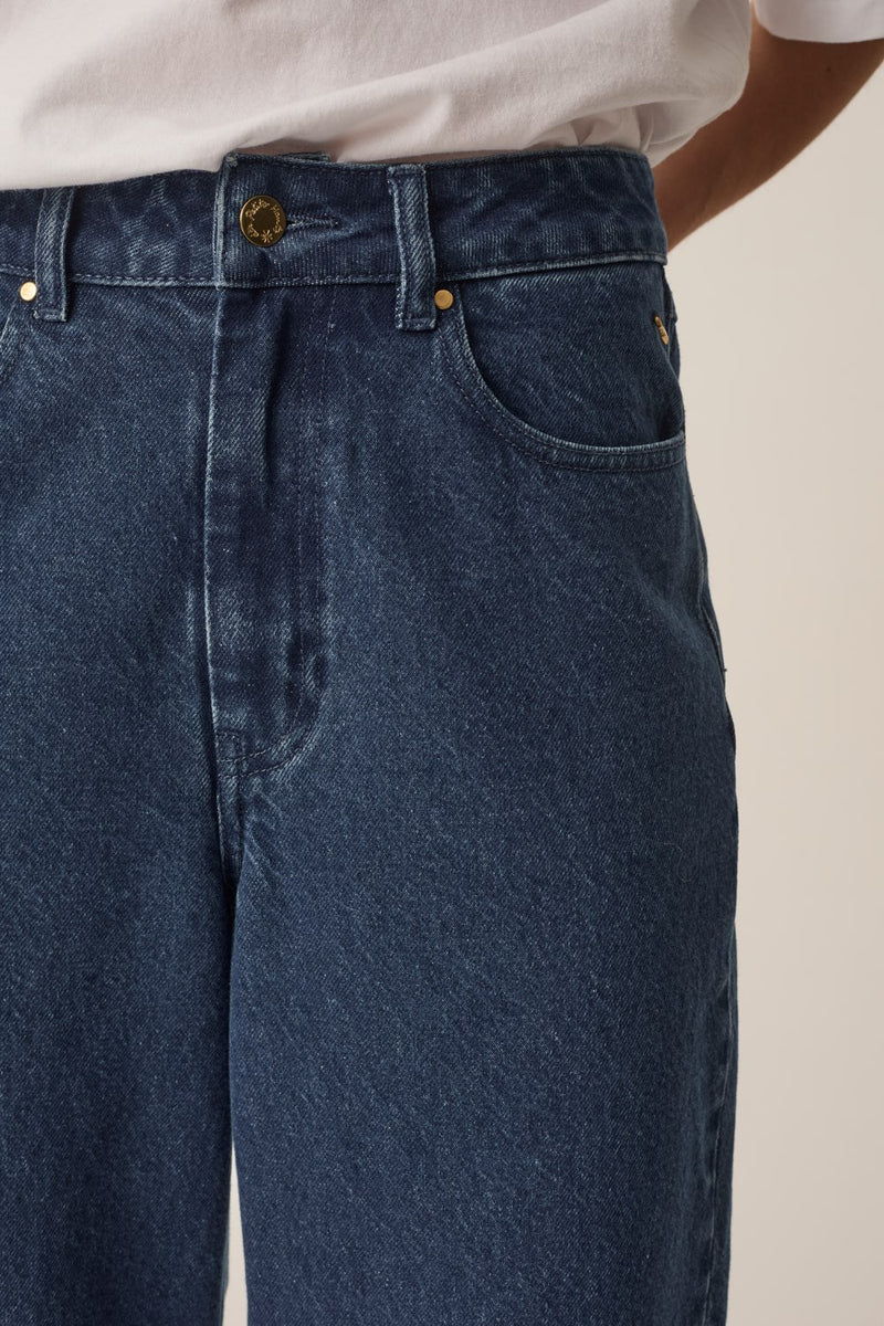 Jean Qarl Dark Indigo