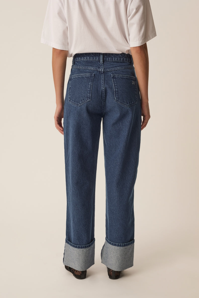 Jean Qarl Dark Indigo