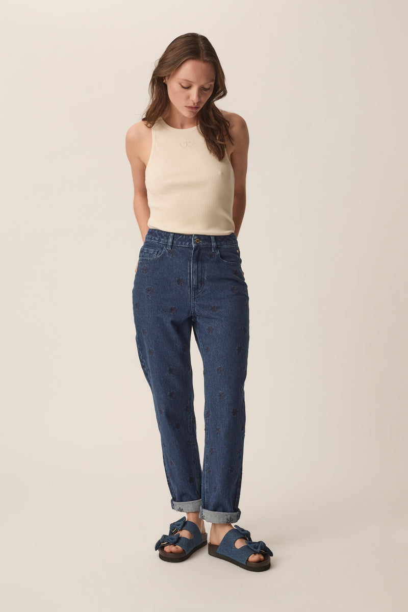 Jean Louisette B Dark Indigo