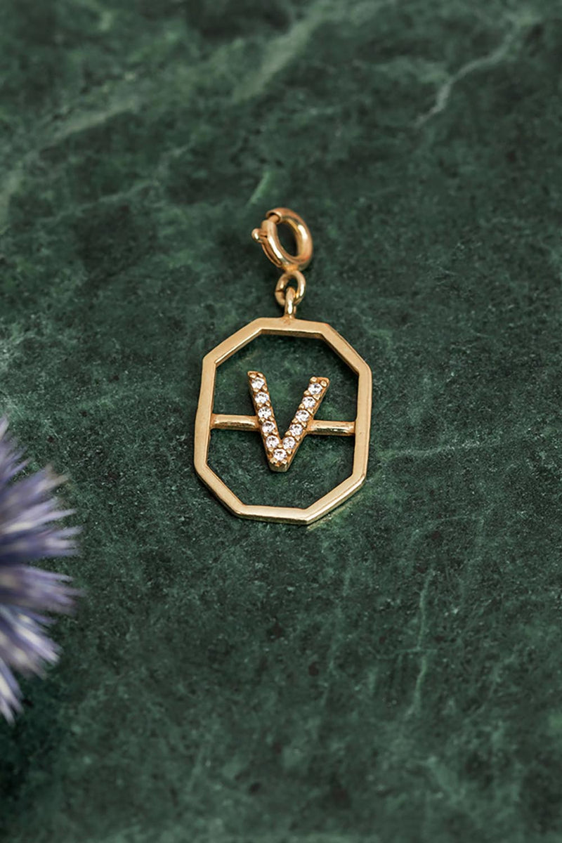 Pendentif V  Or