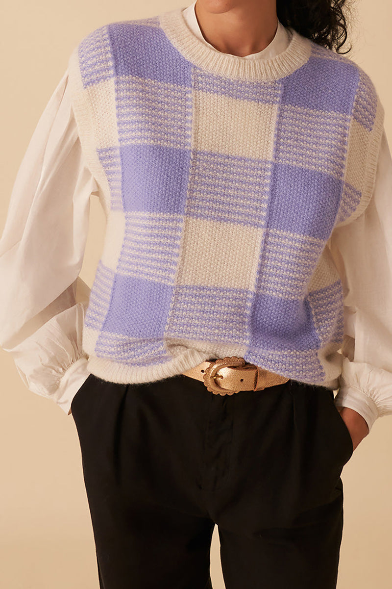 pull cheldon ecru/glacon
