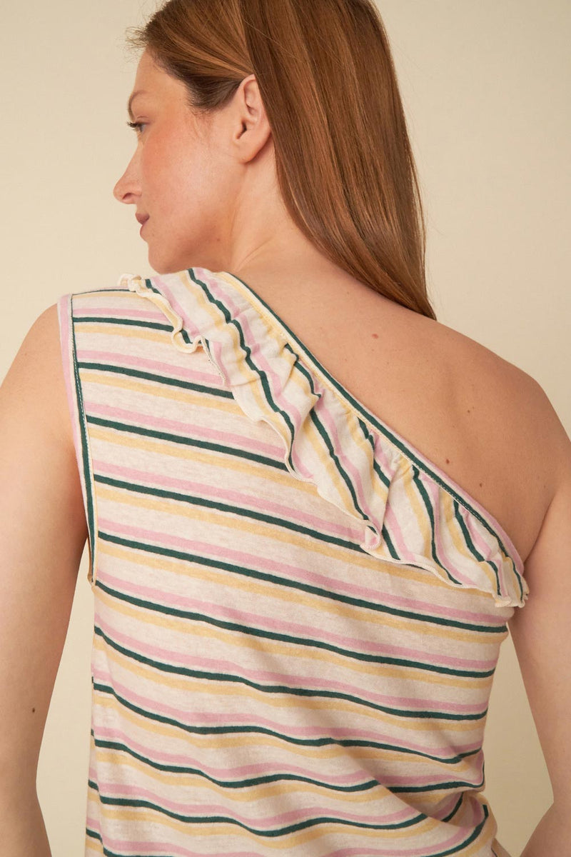 coco striped judel T-shirt