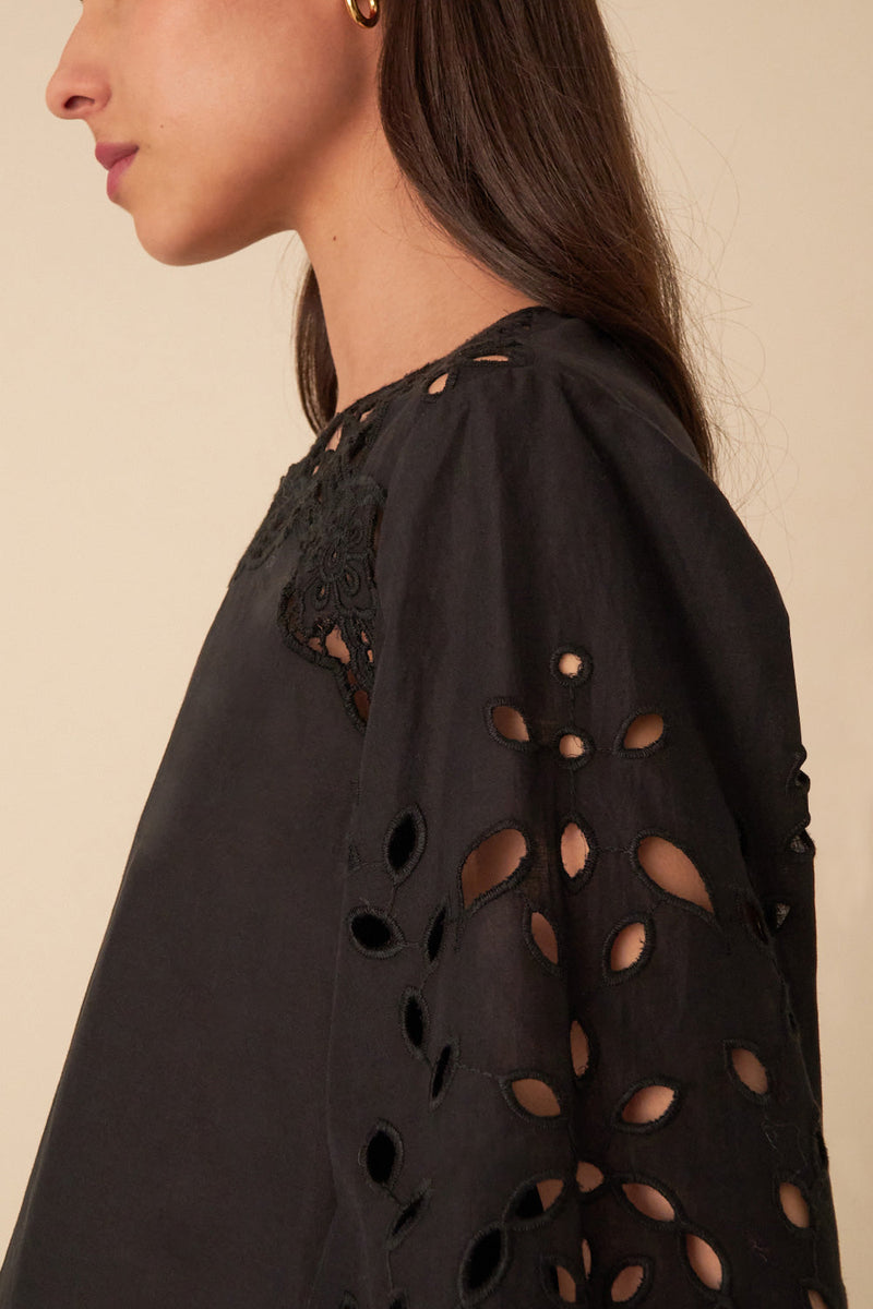 blouse elisa noir