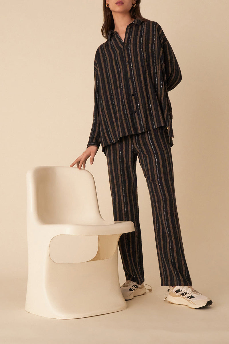 bonnie etilou striped shirt