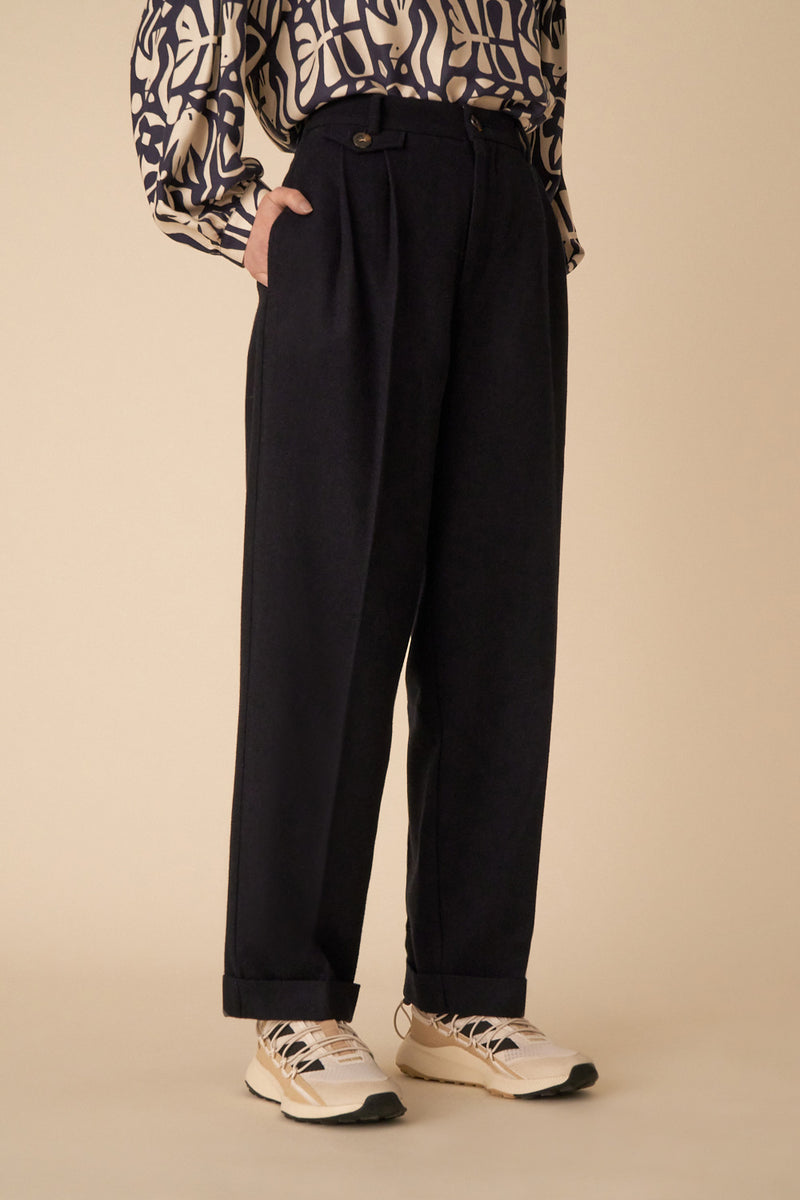 navy volare trousers