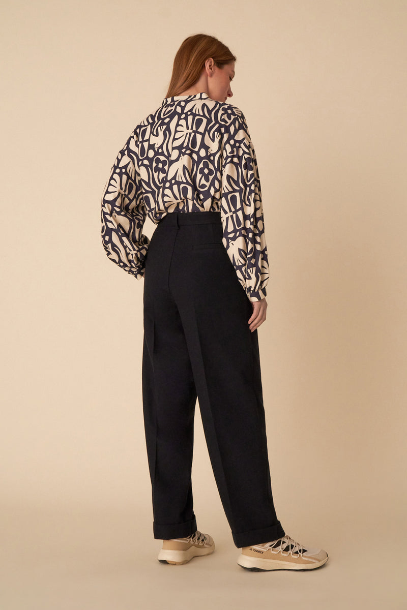 navy volare trousers