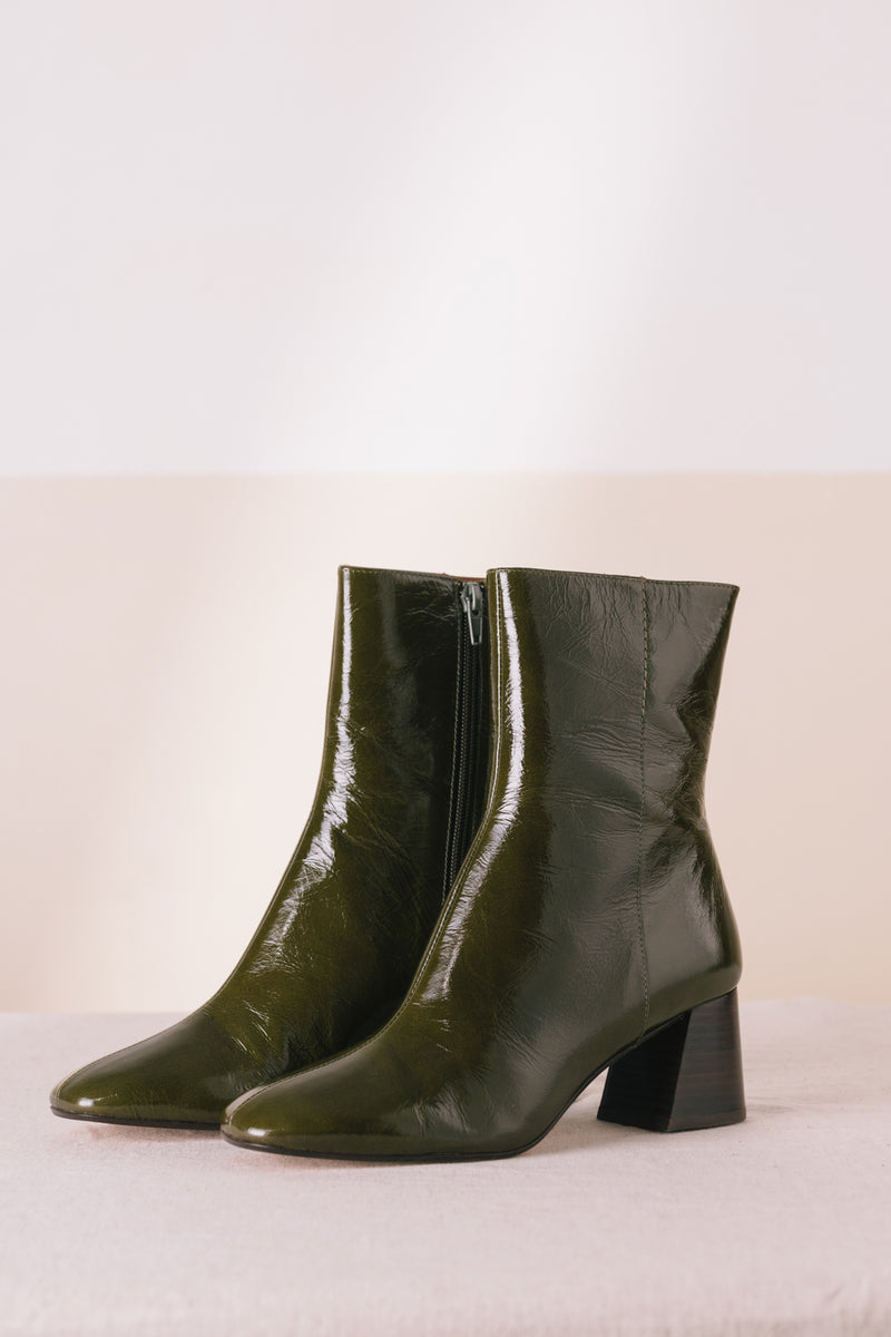 pickle leonille heeled ankle boots