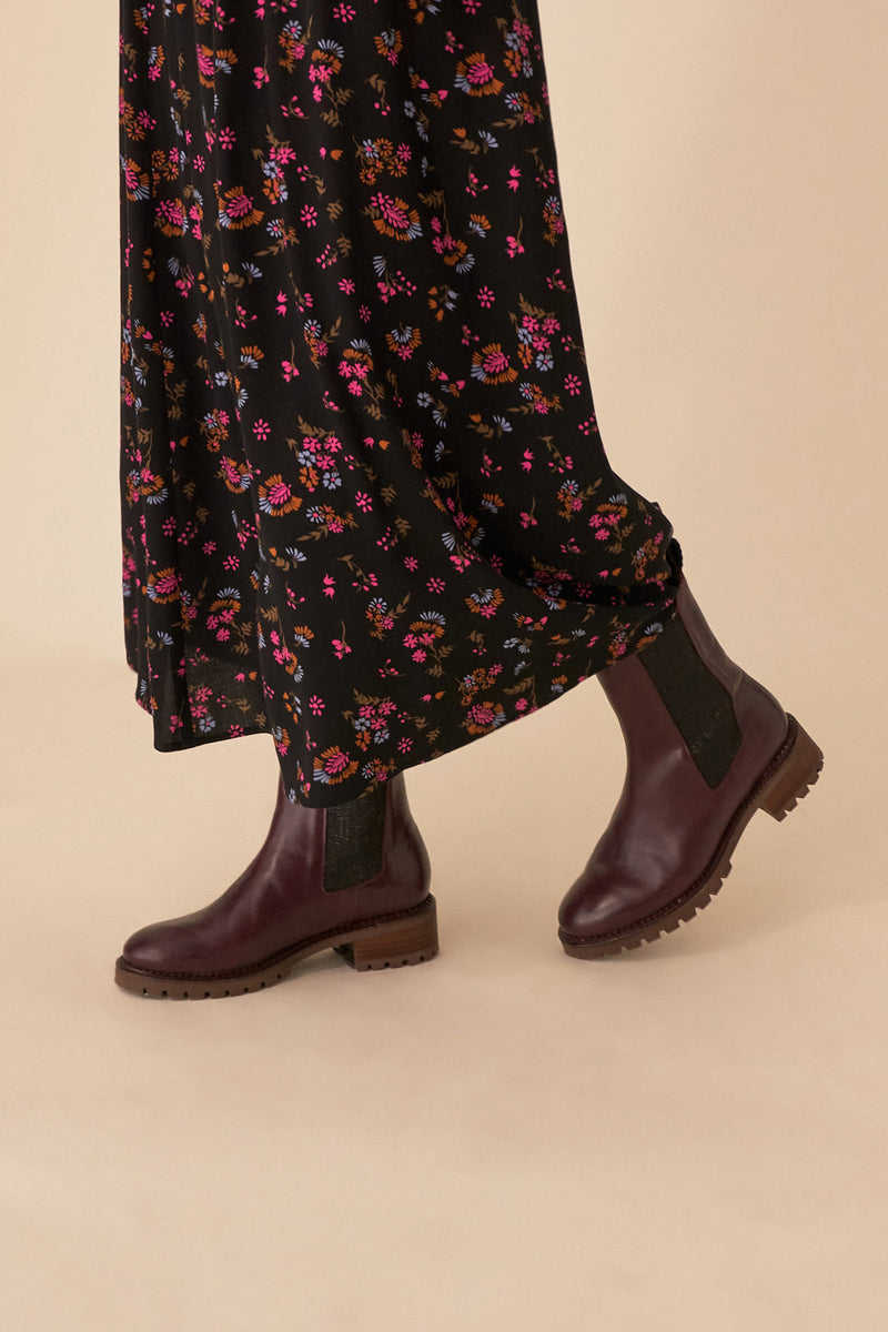 blueberry lysette ankle boots