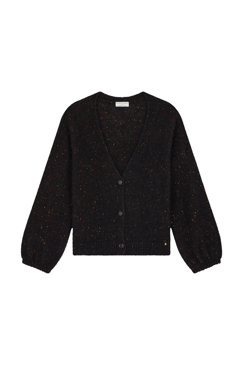 Cardigan Celestin Boutonne Noir