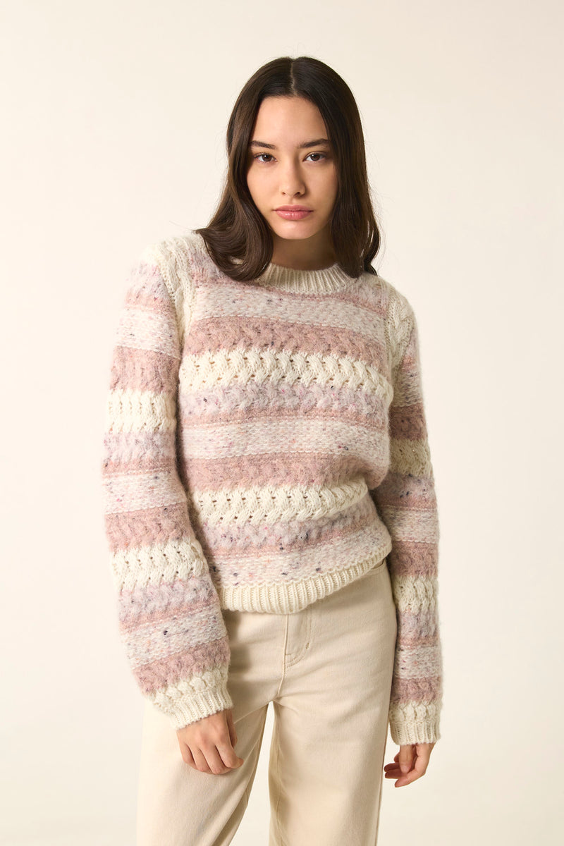 Jumper Delou Creme/Poudre