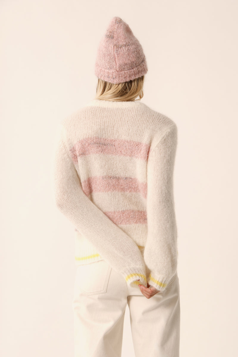 Pull Alba Ecru/Brume Poudre