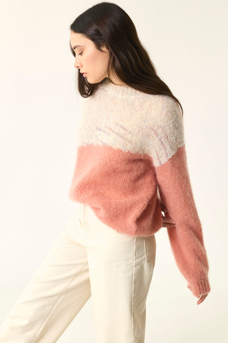 Pull Alison Coing/Brume Ecru