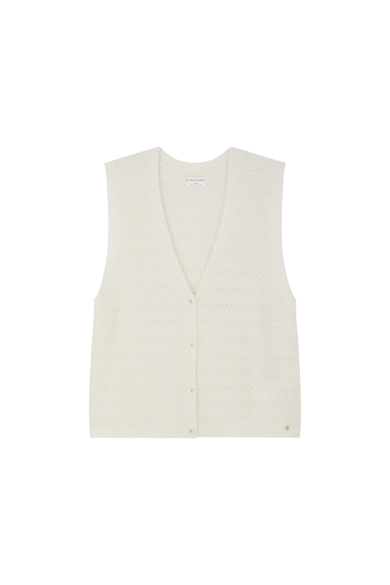 Gilet Bernie Creme