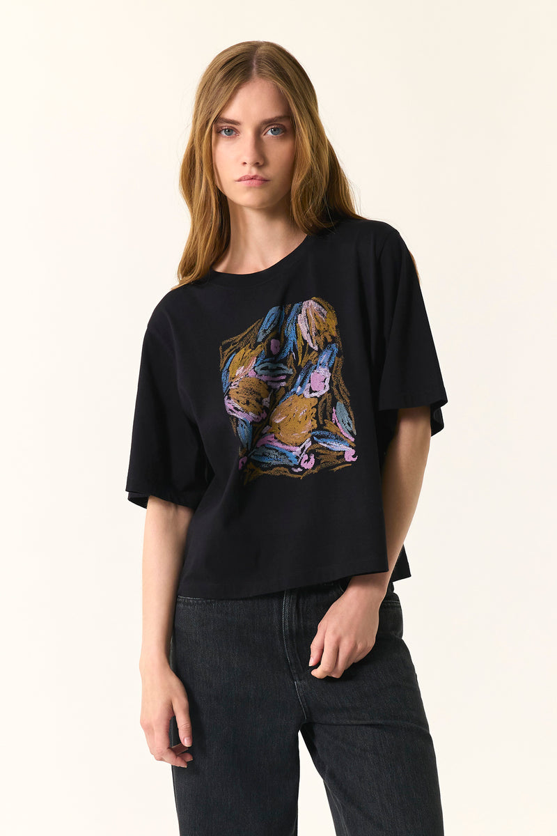 Tee-shirt Janis Noir