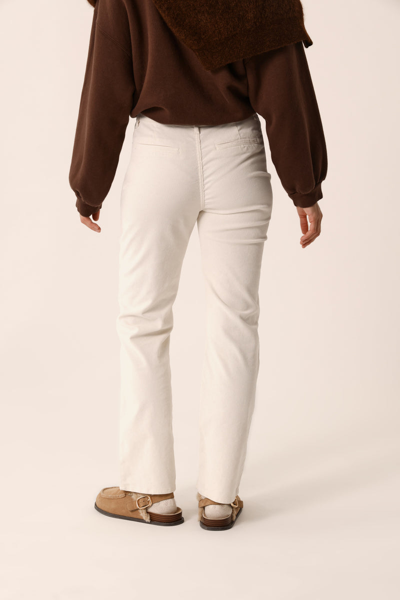 Trousers Loumo Creme