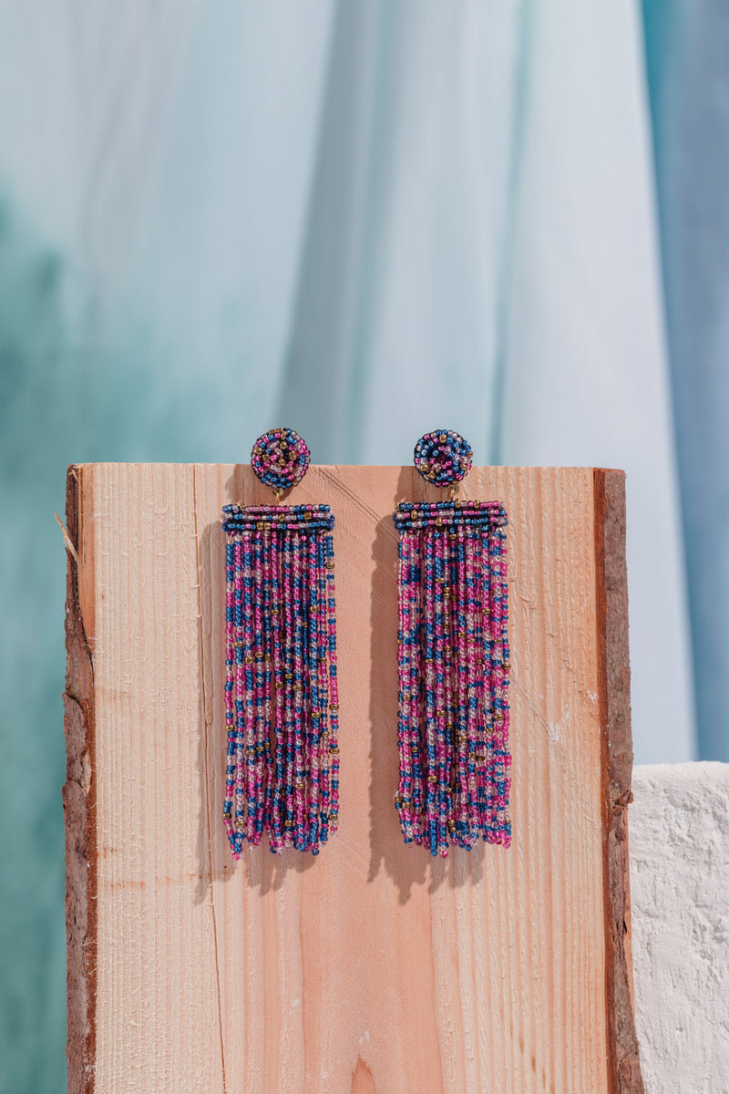 Boucles D'Oreilles Ysodore Lave Multi