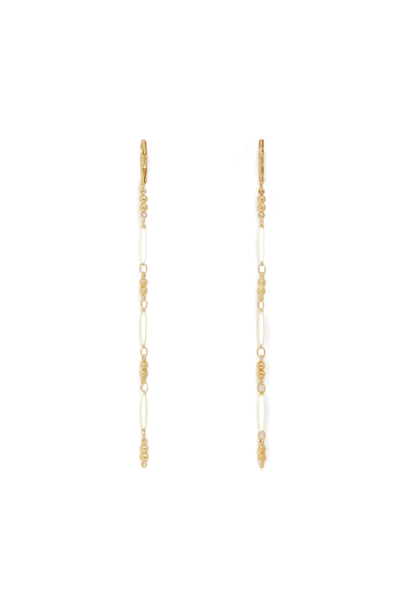 Boucles D'Oreilles Moreno Ecru