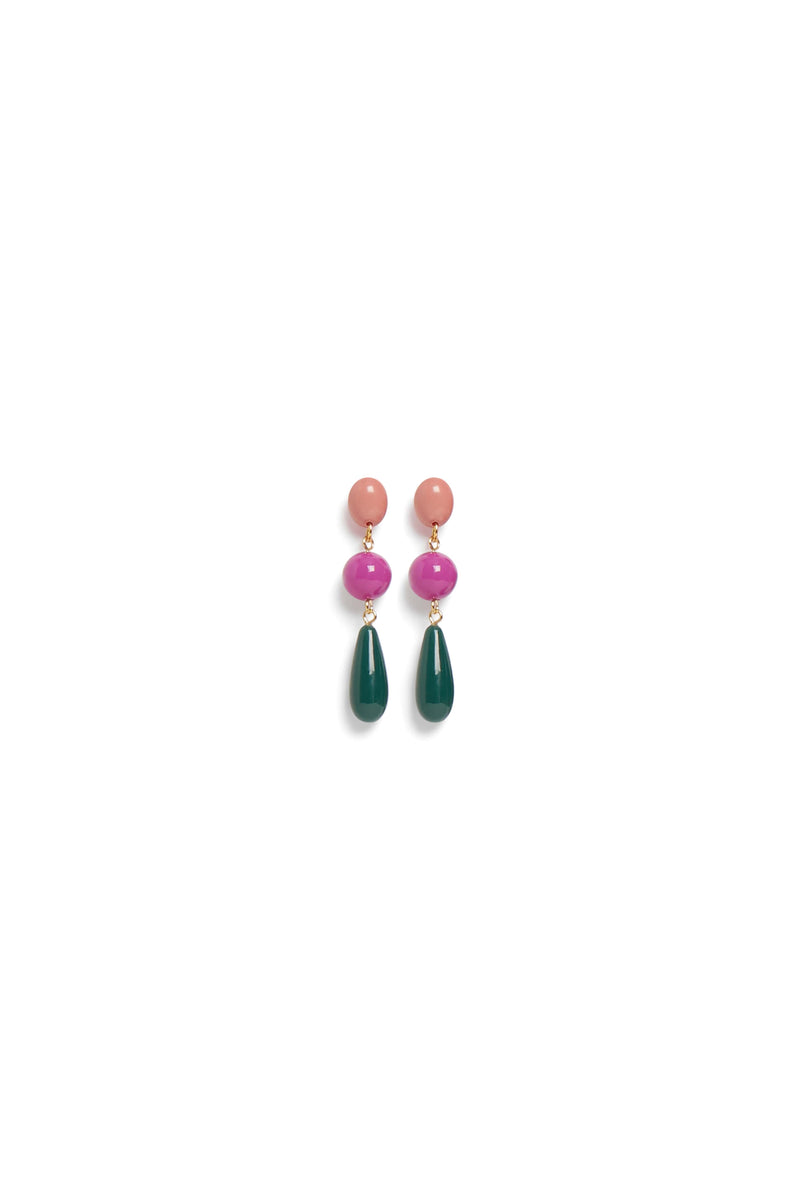 Boucles D'Oreilles Patricia Coing/Lupin/Epicea