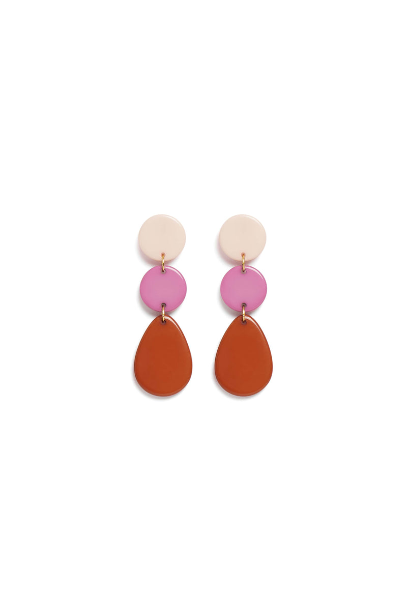 Meo Blossom/Poudre/Ecureuil Earrings