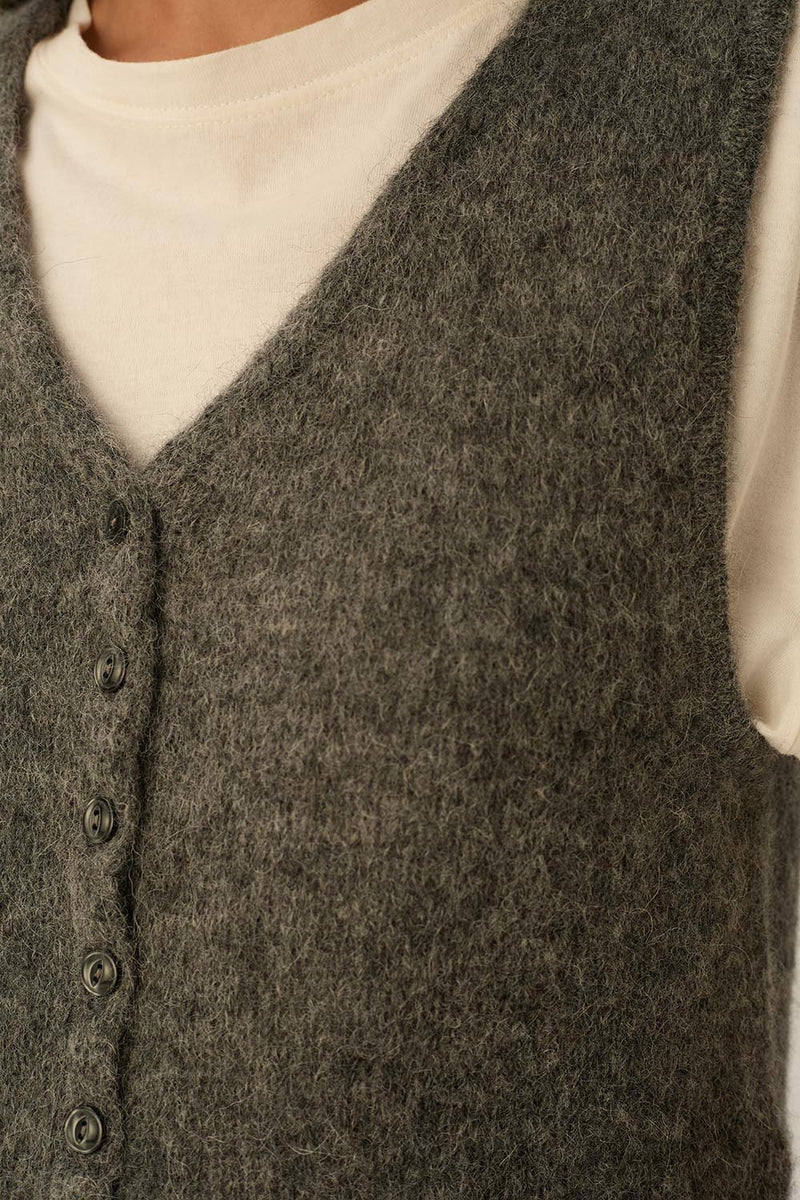 Gilet Angelo Anthracite