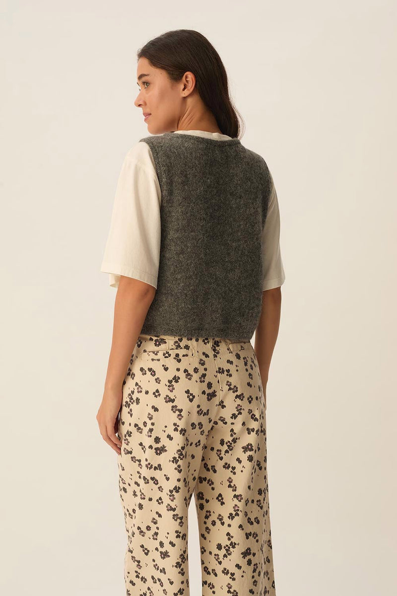 Gilet Angelo Anthracite